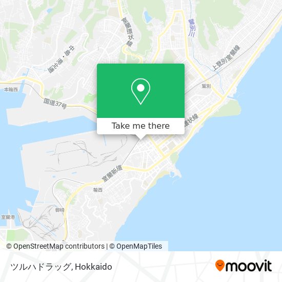ツルハドラッグ map