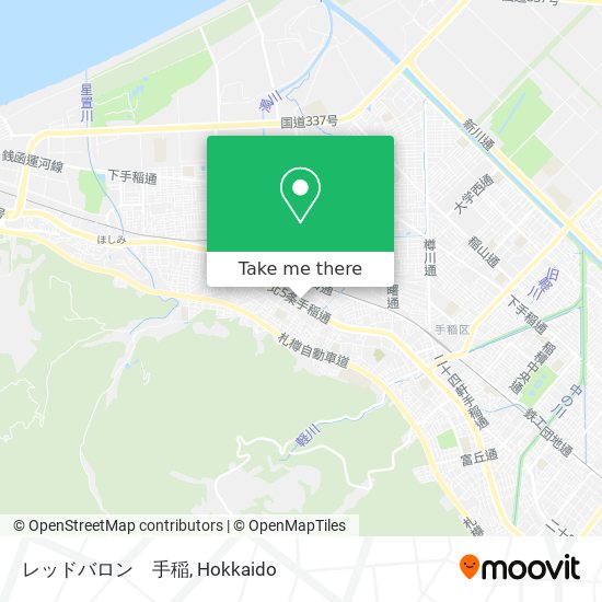 レッドバロン　手稲 map