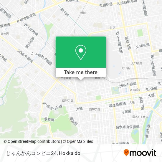 じゅんかんコンビニ24 map