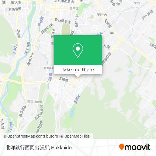 北洋銀行西岡出張所 map