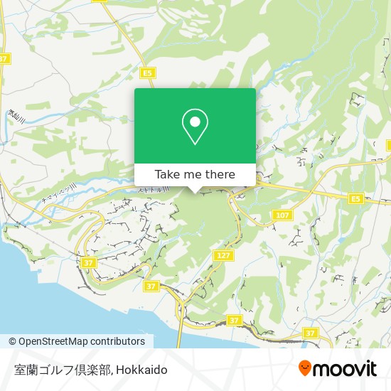 室蘭ゴルフ倶楽部 map