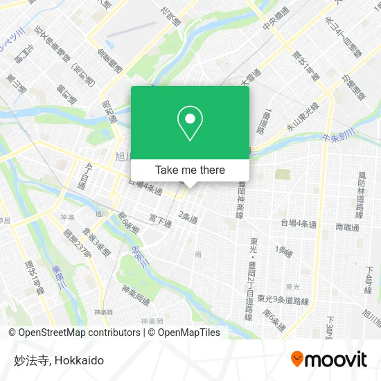 妙法寺 map