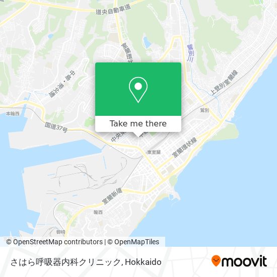 さはら呼吸器内科クリニック map