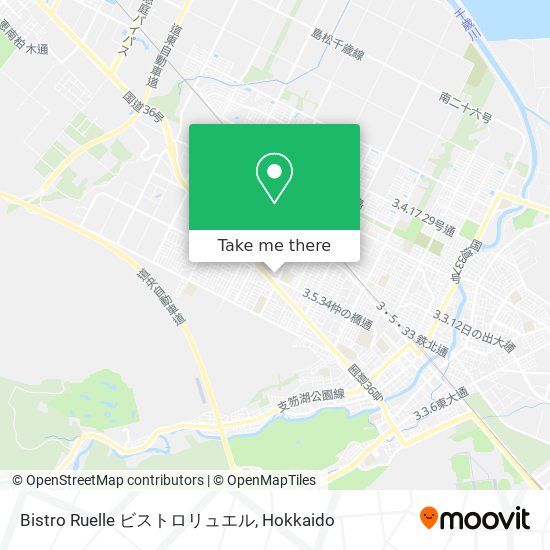 Bistro Ruelle ビストロリュエル map