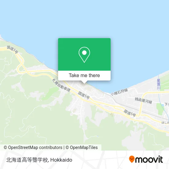 北海道高等聾学校 map