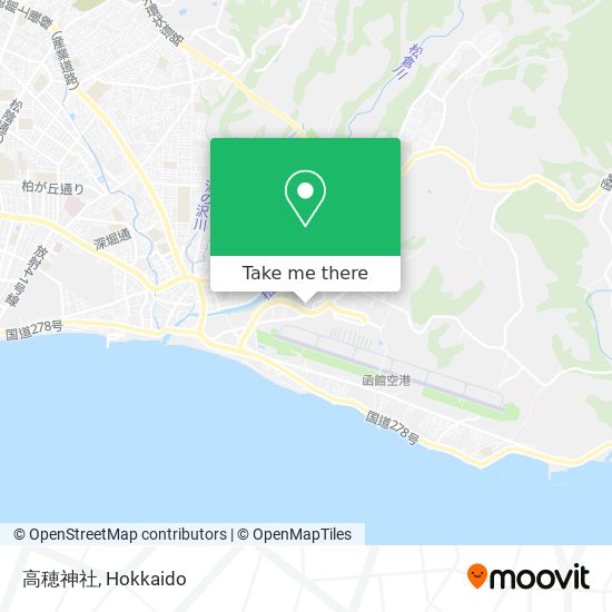 高穂神社 map