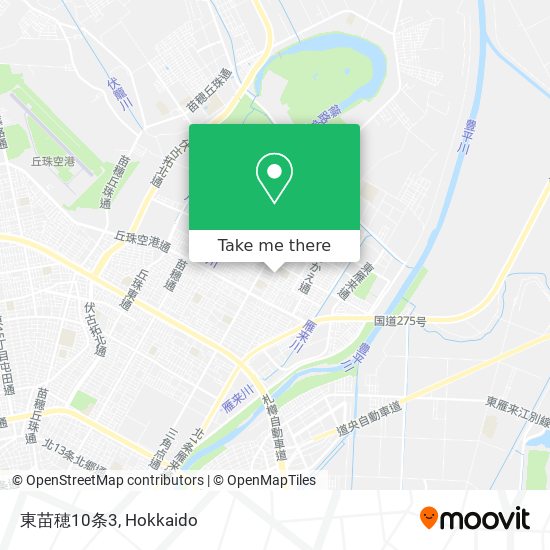 東苗穂10条3 map