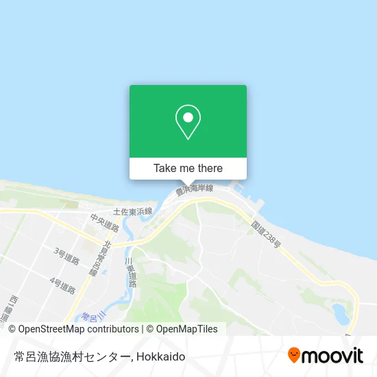 Tokoro Fisheries Cooperative Village Center map