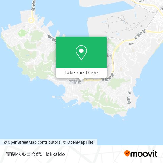 室蘭ベルコ会館 map