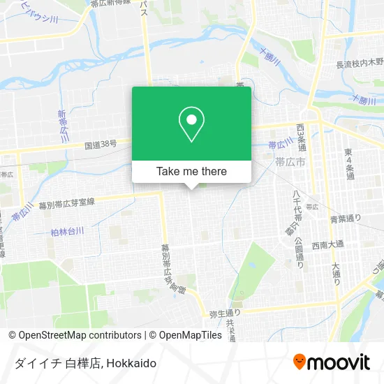 ダイイチ 白樺店 map