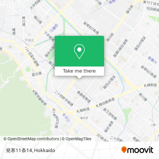 発寒11条14 map