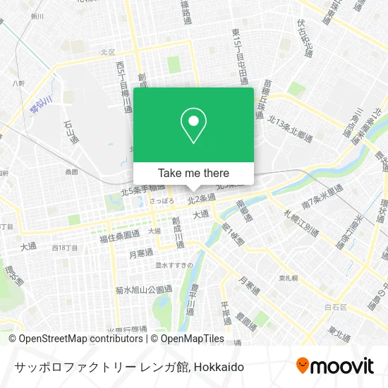 サッポロファクトリー レンガ館 map