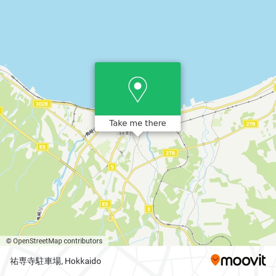 祐専寺駐車場 map