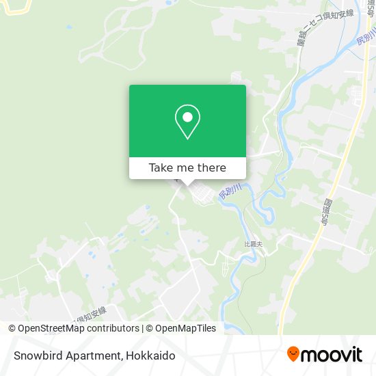 Snowbird Apartment map