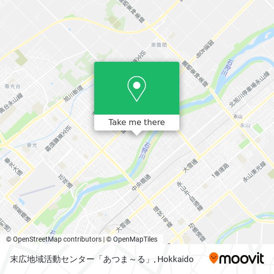 末広地域活動センター「あつま～る」 map