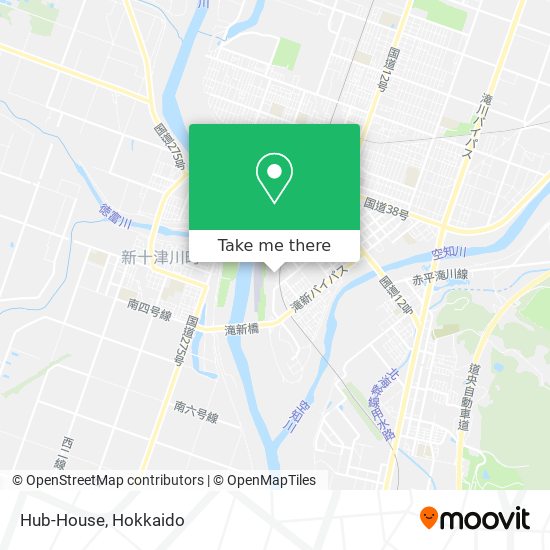 Hub-House map