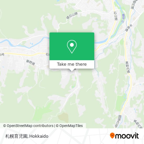 札幌育児園 map