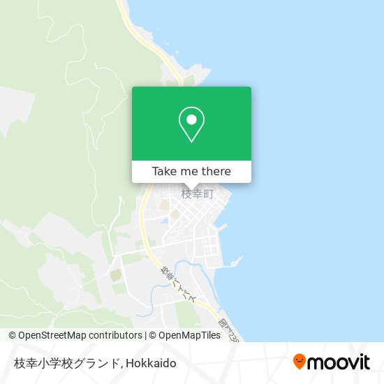 枝幸小学校グランド map