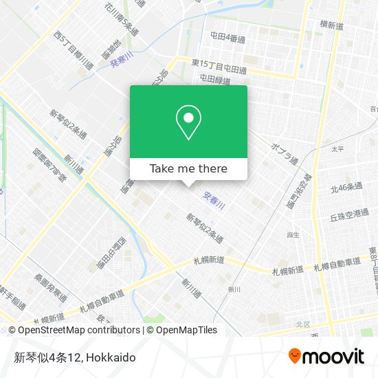 新琴似4条12 map