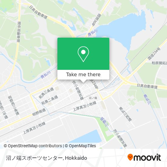 沼ノ端スポーツセンター map