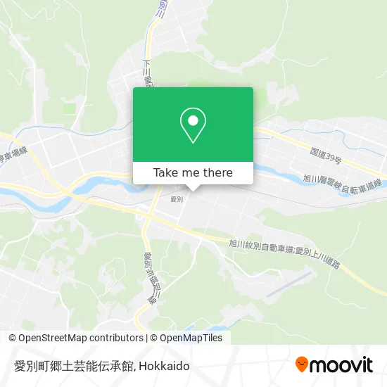 愛別町郷土芸能伝承館 map