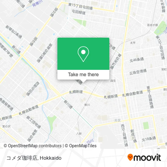 コメダ珈琲店 map