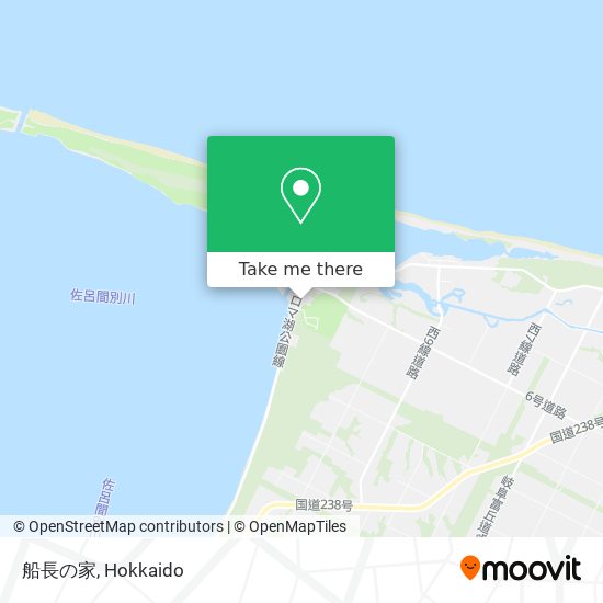 船長の家 map