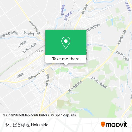 やまばと緑地 map