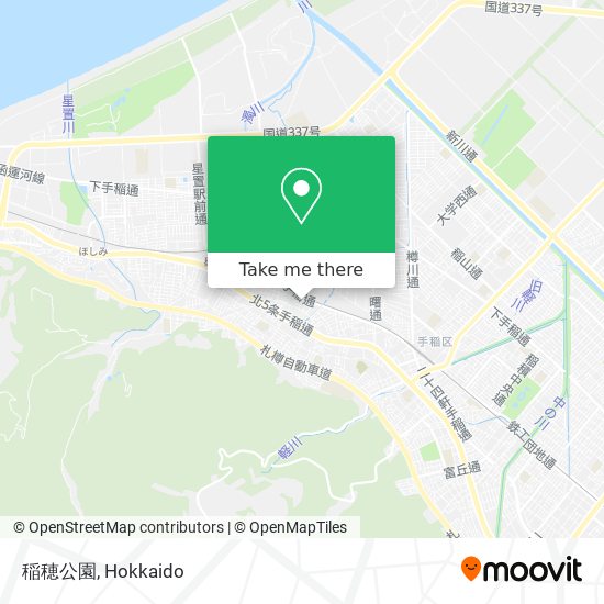 稲穂公園 map