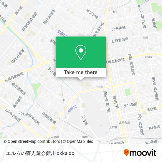 エルムの森児童会館 map