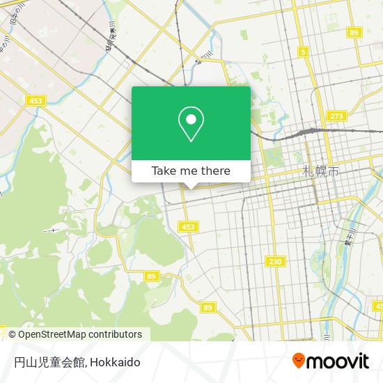 How To Get To 円山児童会館 In 札幌市 By Bus