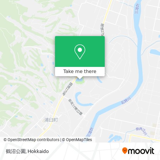 鶴沼公園 map