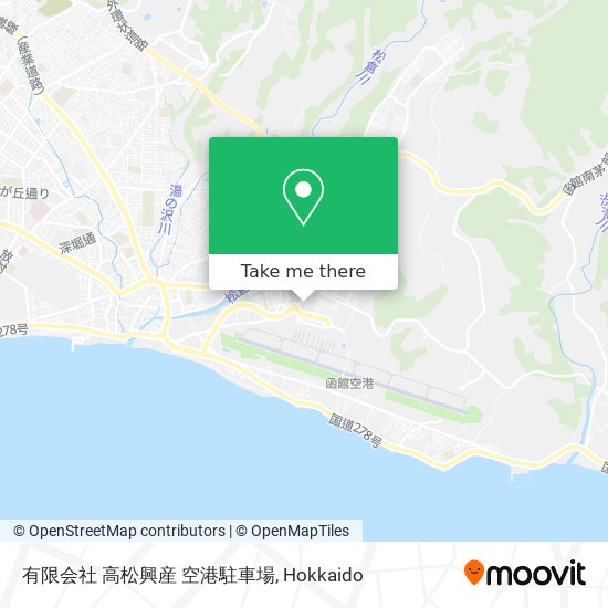 有限会社 高松興産 空港駐車場 map