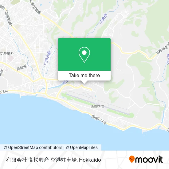Takamatsu Kousan Airport Parking map