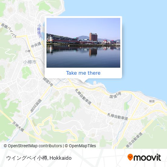 ウイングベイ小樽 map