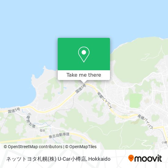 ネッツトヨタ札幌(株) U-Car小樽店 map