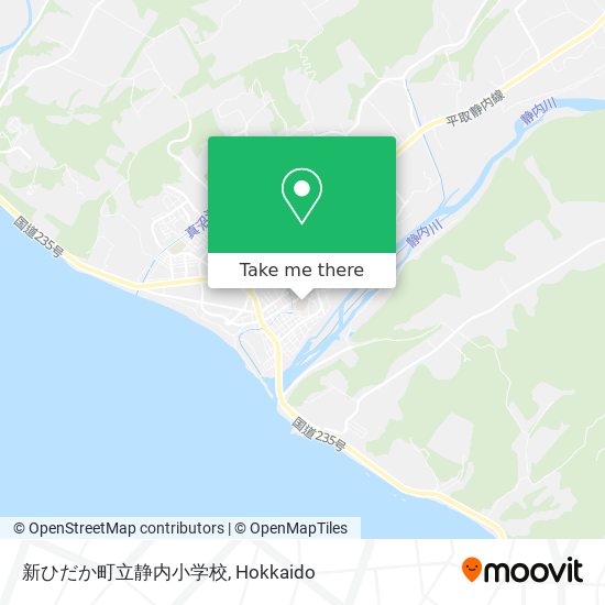 新ひだか町立静内小学校 map