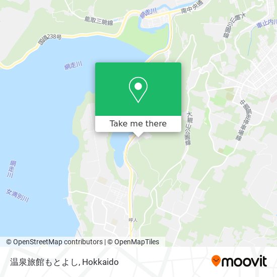 温泉旅館もとよし map