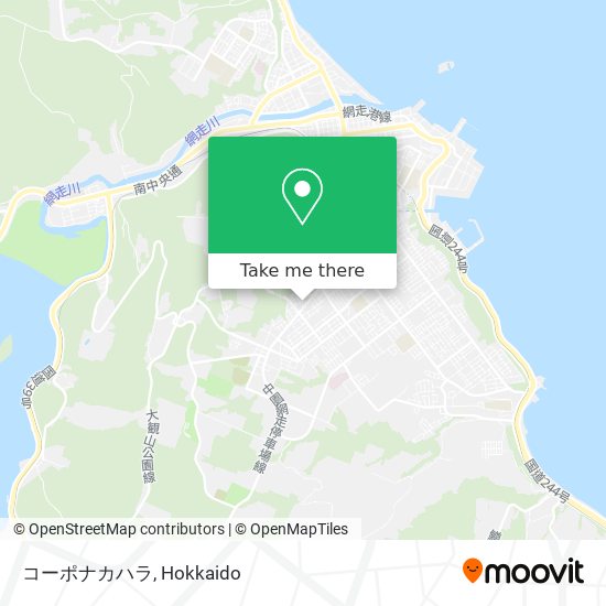 コーポナカハラ map