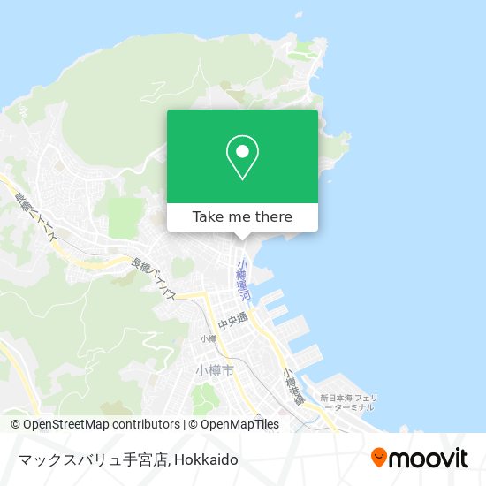 マックスバリュ手宮店 map