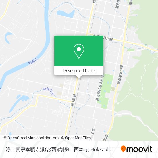 浄土真宗本願寺派(お西)内懐山 西本寺 map