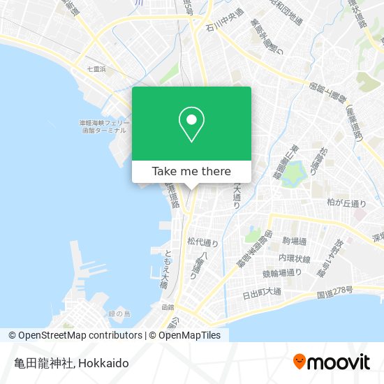 亀田龍神社 map