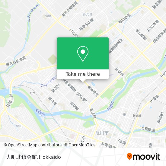 大町北鎮会館 map