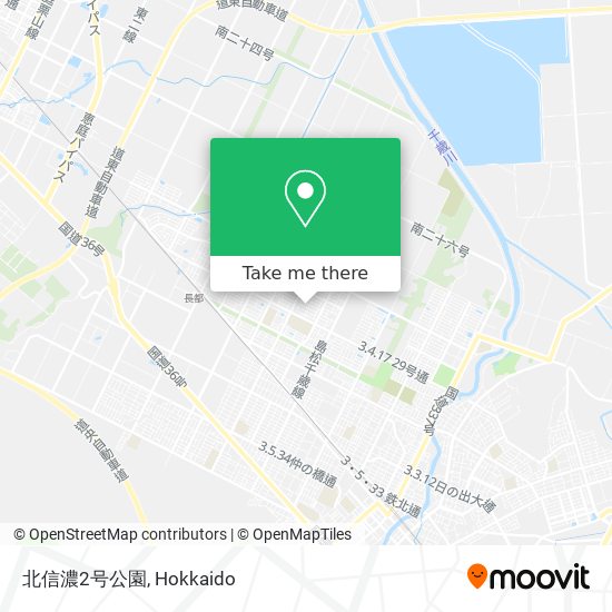 北信濃2号公園 map