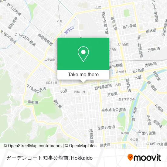 ガーデンコート知事公館前 map