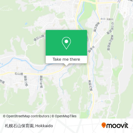 札幌石山保育園 map