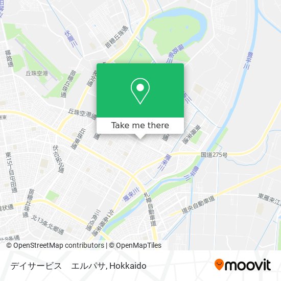 デイサービス　エルパサ map