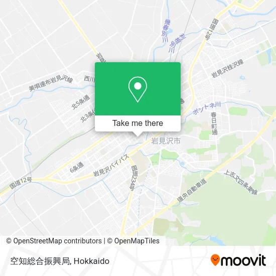 空知総合振興局 map