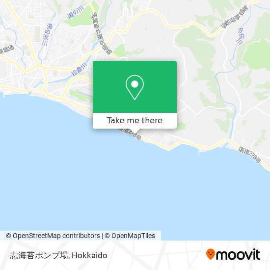 志海苔ポンプ場 map