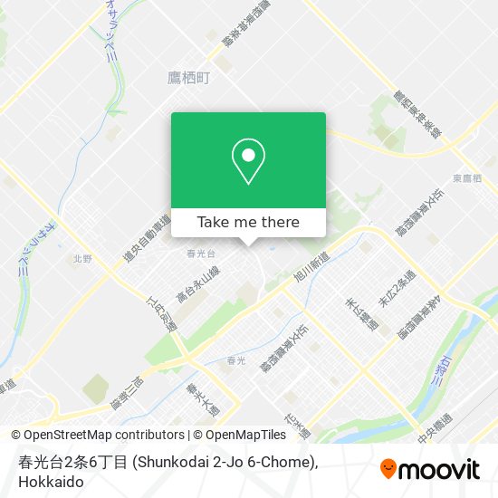 春光台2条6丁目 (Shunkodai 2-Jo 6-Chome) map